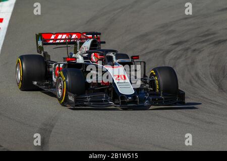 Februar 2020, Barzellona (Spanien, Italien: Barzellona (spanien), Italien, 27. Februar 2020, MAGNUSSEN während - Credit: LM/Alessio De Marco (Credit Image: © Alessio De Marco/LPS via ZUMA Wire) Stockfoto