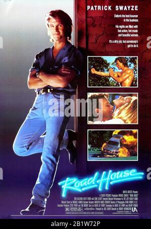 Patrick Swayze, 'Road House' (1989) Photo Credit: MGM/UA / The Hollywood Archive File Reference # 33962-298THA Stockfoto