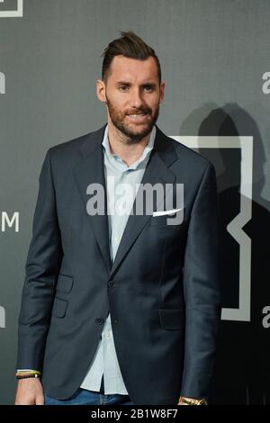 Madrid, Spanien. Februar 2020. Rudy Fernández besucht Dazn Anniversary Party, in Madrid, am Donnerstag, 27. Februar 2020 Credit: Cordon PRESS/Alamy Live News Stockfoto