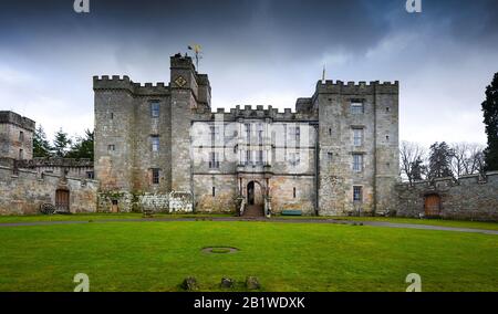 Chillingham Castle in North Northumberland, Großbritannien Stockfoto