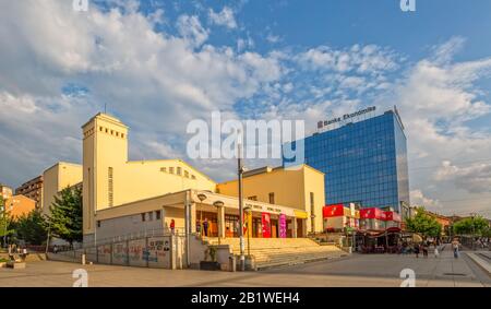 Nationaltheater Pristina Stockfoto