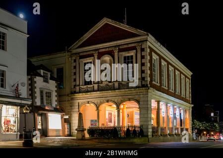 Windsor Guildhall, Night, Windsor, Berkshire, England, Großbritannien Stockfoto