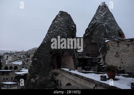 Göreme und um kappadokien Stockfoto