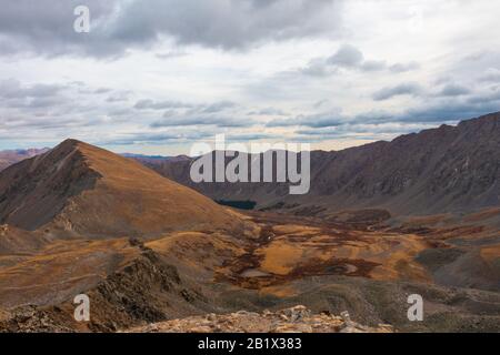 Auf dem Weg zum Torrey's Peak und Grays' Peak Colorado Stockfoto