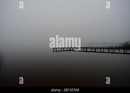 Buenos Aires de Campo en Invierno Stockfoto