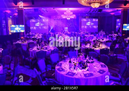 London, Großbritannien. Februar 2020. The Music Producers Guild Awards in Grosvenor House, Park Lane, am 27. Februar 2020, London, Großbritannien. Credit: Picture Capital/Alamy Live News Stockfoto