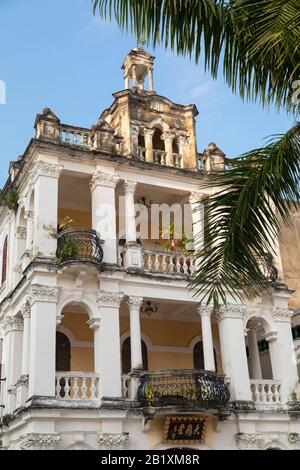 Chui Lok Chi Mansion auf der Rua de Joao de Almeida, Macau, China Stockfoto