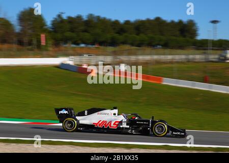 Barzellona (Spanien, Italien. Februar 2020. Barcellona (spanien), Italien, 26. Februar 2020, Grosjean. Während - Credit: LM/Alessio De Marco Credit: Alessio De Marco/LPS/ZUMA Wire/Alamy Live News Stockfoto