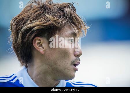 Ken Matsubara von Yokohama F Marinos während des J1 League Matches 2020 zwischen Yokohama F Marinos und Gamba Osaka im Nissan-Stadion in Kanagawa, Japan am 23. Februar 2020. Credit: AFLO/Alamy Live News Stockfoto