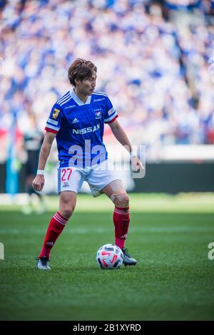 Ken Matsubara von Yokohama F Marinos während des J1 League Matches 2020 zwischen Yokohama F Marinos und Gamba Osaka im Nissan-Stadion in Kanagawa, Japan am 23. Februar 2020. Credit: AFLO/Alamy Live News Stockfoto