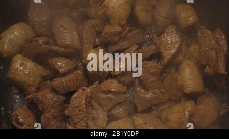 Truthahn-Oberschenkel-Curry Stockfoto