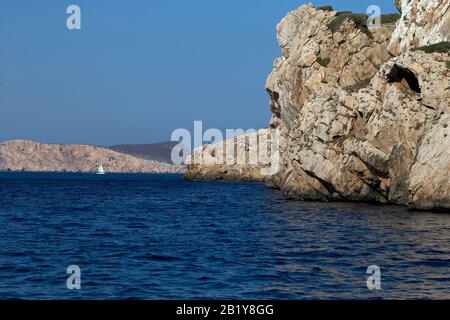 Cabrera & Illa Des Conills Mallorca Spanien Stockfoto