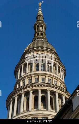 Italien, Piemont, Novara, Basilika San Gaudenzio, die Kuppel Stockfoto