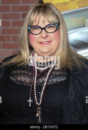 Westwood, Vereinigte Staaten. Februar 2020. Westwood, LOS ANGELES, KALIFORNIEN, USA - 27. FEBRUAR: Colleen Camp kommt bei der Premiere Von Netflix 'Spenser Confidential' am 27. Februar 2020 im Regency Village Theatre in Westwood, Los Angeles, Kalifornien, USA, an. ( Credit: Image Press Agency/Alamy Live News Stockfoto