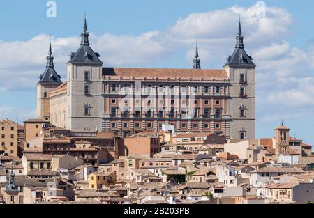 Blick auf Toledo vom Mirador del Valle, Spanien Stockfoto