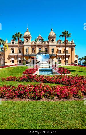 Das große Casino in Monaco Stockfoto