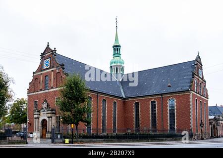 Holmens Kirke, Holmen Pfarrkirche auf Holmens Kanal, Kopenhagen, Dänemark, im Renaissance Stil Backsteingebäude aus dem 16. Jahrhundert historischen Naval Kirche. Ich Stockfoto