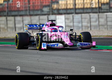 Schlendern Sie während Der Tests Vor der Saison 2020, Formel-1-Meisterschaft in Barzellona (Spanien), Italien, 28. Februar 2020 Stockfoto