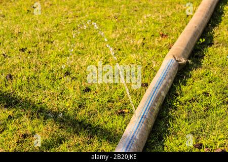 Ein Bild von Wasserlecks Stockfoto