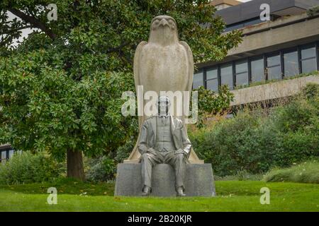 Denkmal Calouste Gulbenkian, Av. de Berna, Lissabon, Portugal Stockfoto