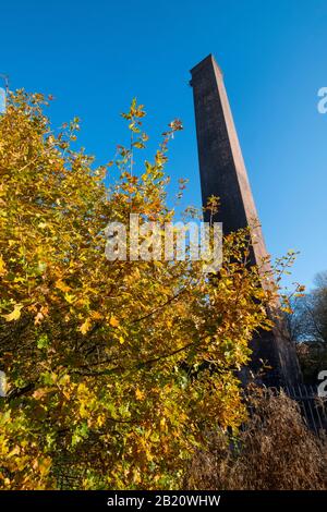 Stirchley Chimney im Telford Town Park, Shropshire, England, Großbritannien Stockfoto