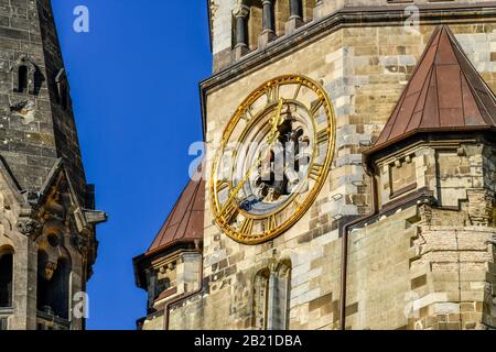 Hr, Kaiser-Wilhelm-Gedächtniskirche, Breitscheidplatz, Charlottenburg, Berlin, Deutschland Stockfoto