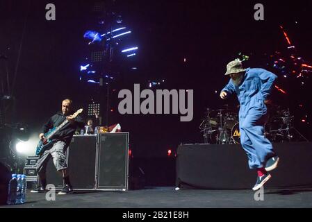 Riga, Lettland. Februar 2020. Die amerikanische Band LIMP BIZKIT tritt in der Arena Riga auf. Credit: Gints Ivuskans/Alamy Live News Stockfoto