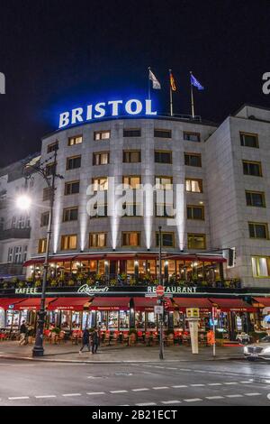 Hotel Bristol, Kurfürstendamm, Charlottenburg, Berlin, Deutschland Stockfoto