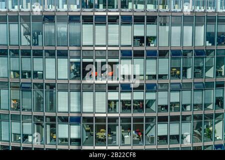 Bahntower, Potsdamer Platz, Tiergarten, Mitte, Berlin, Deutschland Stockfoto