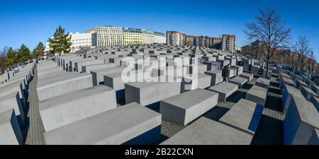 Holocaust-Mahnmal, Mitte, Berlin, Deutschland Stockfoto