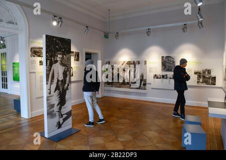 Ausstellung, Gedenkstätte Deutscher Widerstand, Stauffenbergstraße, Tiergarten, Mitte, Berlin, Deutschland Stockfoto