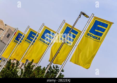 EDEKA, Wiesbadener Straße, Schmargendorf, Wilmersdorf, Berlin, Deutschland Stockfoto