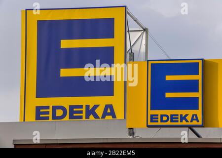 EDEKA, Wiesbadener Straße, Schmargendorf, Wilmersdorf, Berlin, Deutschland Stockfoto