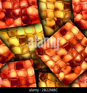 Farbenfroher, nahtloser, strukturierter Hintergrund für kreative Aufgaben Stockfoto