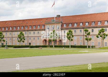 Blick auf die Rosenborg-Kaserne in Kopenhagen, Dänemark Stockfoto