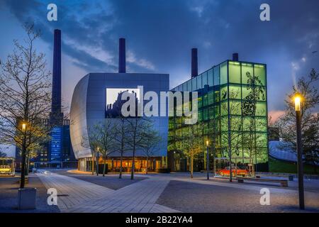 ZeitHaus, VW Autostadt, Wolfsburg, Niedersachsen, Deutschland Stockfoto