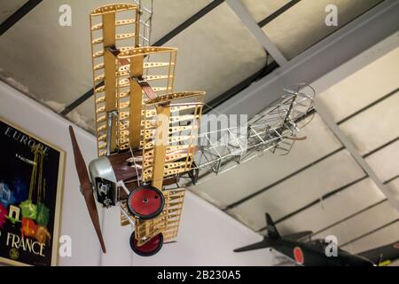 Musée de l'Aviation, Saint Victoret (13,Frankreich): FOKKER Triplane Stockfoto