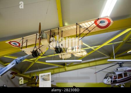 Musée de l'Aviation, Saint Victoret (13,Frankreich) CAUDRON GIII Stockfoto