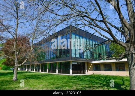 Technische Informationsbibliothek TIB, die Universität Hannover, die Universität Welfengarten, Hannover, Niedersachsen, Deutschland Stockfoto