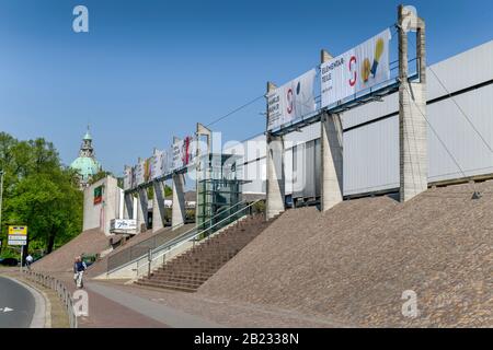 Sprengel-Museum, Rudolf-von-Bennigsen-Ufer, Hannover, Niedersachsen, Deutschland Stockfoto