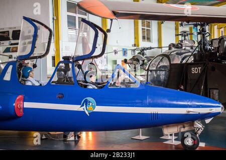 Musée de l'Aviation, Saint Victoret (13,Frankreich): FOUGA MAGISTER Stockfoto