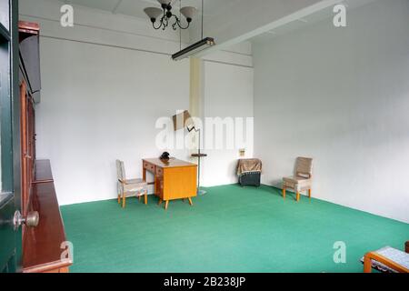 Die Huai'an Zhou Enlai Memorial Hall in Jiangsu, China, wurde im März 1986 erbaut und am 6.1992 eröffnet, mit einer Gesamtfläche von 400.000 Quadratmetern. Stockfoto