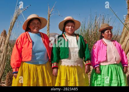 Menschen aus Peru Stockfoto