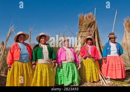 Menschen aus Peru Stockfoto