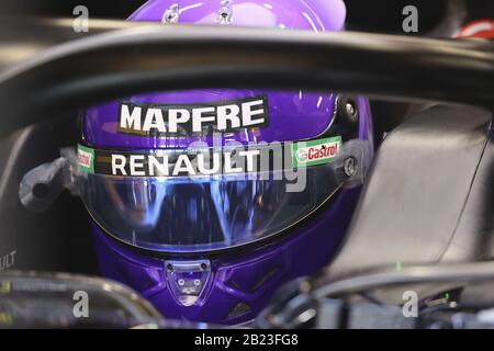 Daniel ricciardo (aus) renault Sport f1 Team rs20 während Der Tests Vor der Saison 2020, Barcelona (Spanien), Italien, 21. Feb 2020, Motors Formel 1 Meisterschaft Stockfoto