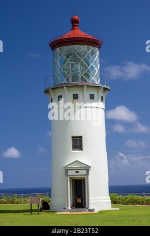 Kilauea Point Lighthouse Kauai Hawaii Stockfoto