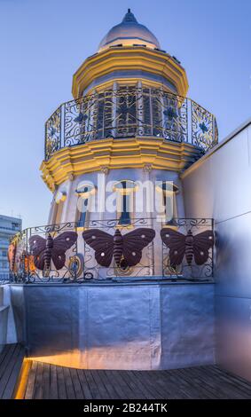 Casa de las Mariposas, Almeria, Andalusien, Spanien Stockfoto