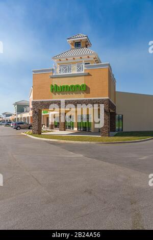 Humana American Krankenversicherung Stockfoto