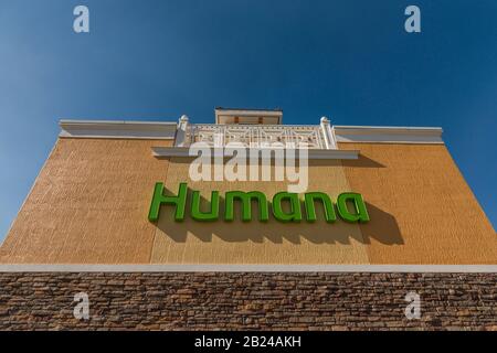 Humana American Krankenversicherung Stockfoto