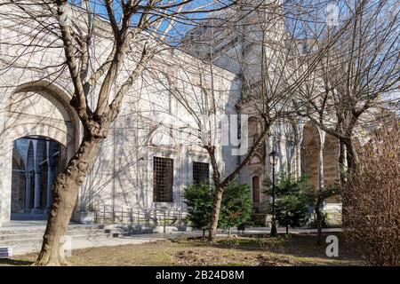 Istanbul/Türkei   19.01.2017: Blick auf Sehzade-Moschee, Fatih, Istanbul, Türkei. Stockfoto